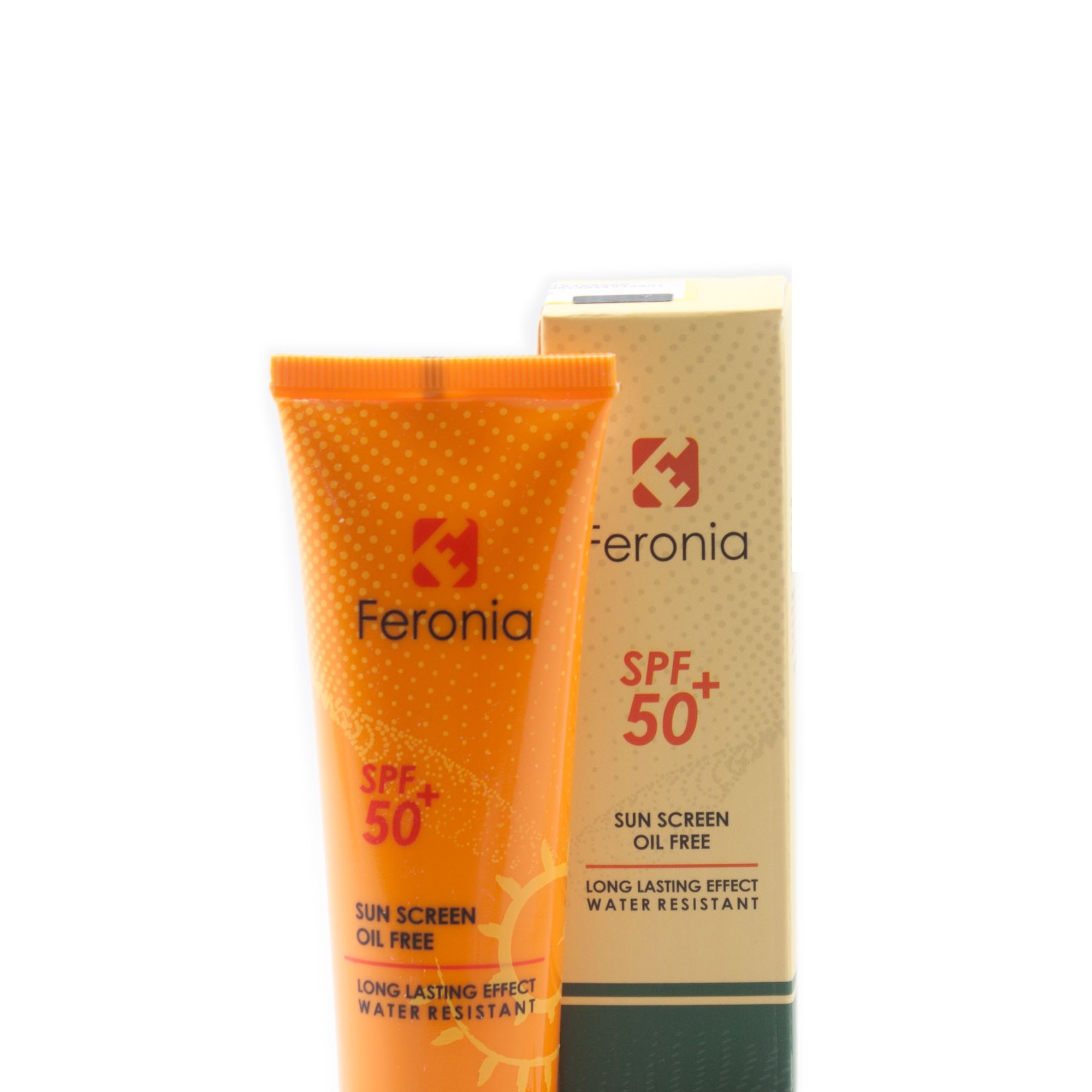 کرم ضد آفتاب فاقد چربی SPF50 بی رنگ فرونیا